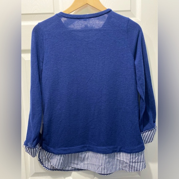 🔴2/$10 SALE🔴 Lily Morgan Womens Top Size Medium - Picture 2 of 3